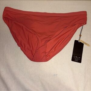 NWT Calia Women's Swim Bikini Bottom in Rusty Rose Size XL